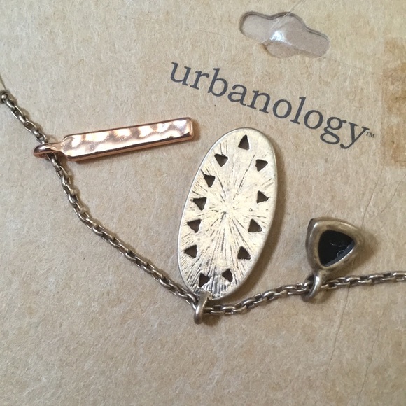 Urbanology Charm Necklace and Earring Set NWT - Picture 3 of 8